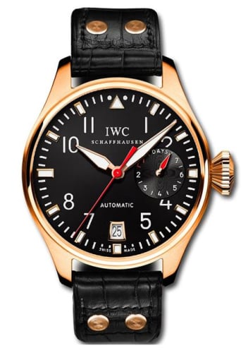 IWC Schaffhausen Big Pilot Rose Gold / Black / Rabat