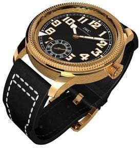 IWC Schaffhausen Vintage Pilot’s Watch Hand-Wound 1936 Rose Gold / Black / Sincere
