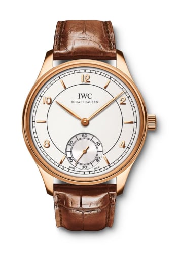 IWC Schaffhausen Vintage Portuguese Hand-Wound 1939 Rose Gold