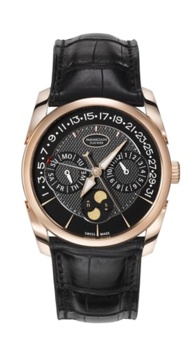 Parmigiani Fleurier Tonda Quator Rose Gold / Black