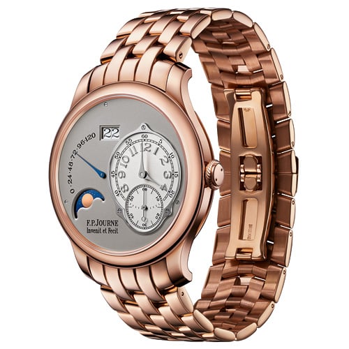 F.P. Journe Octa Lune 42 Rose Gold / Grey / Bracelet