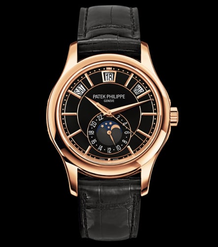 Patek Philippe Annual Calendar 5205 Rose Gold / Black