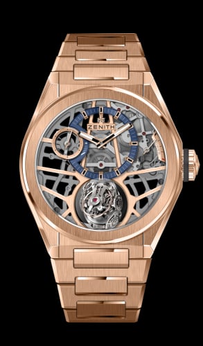 Zenith Defy Zero G Rose Gold / Skeleton / Bracelet