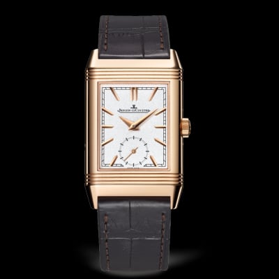 Jaeger-LeCoultre Reverso Tribute Duoface Rose Gold / White