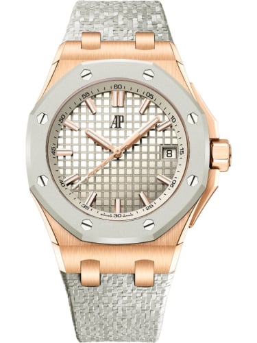 Audemars Piguet Royal Oak Offshore Selfwinding 37 Rose Gold - Rubberclad