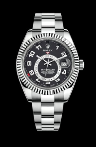 Rolex Sky-Dweller White Gold / Black