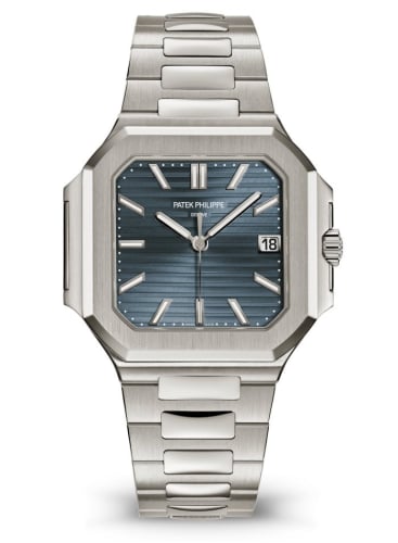 Patek Philippe Cubitus Date 40 White Gold / Blue