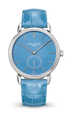 Patek Philippe Calatrava 6127 White Gold / Light Blue / Tokyo 2023