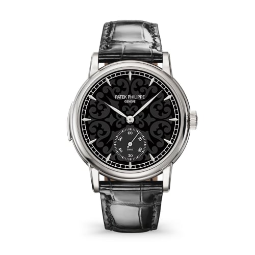 Patek Philippe Minute Repeater 5078 White Gold / Arabesque Enamel