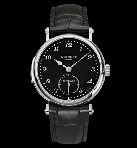 Patek Philippe Tourbillon Minute Repeater 5539 White Gold / Black