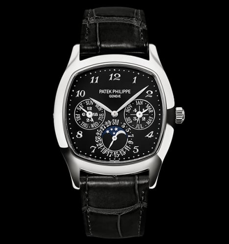 Patek Philippe Perpetual Calendar 5940G White Gold / Black