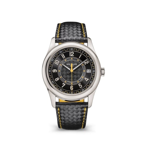 Patek Philippe Calatrava White Gold / Black - Yellow