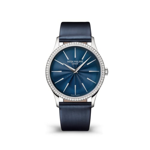 Patek Philippe Calatrava 4997 White Gold / Blue
