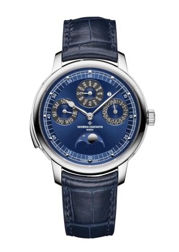 Vacheron Constantin Les Cabinotiers Minute Repeater Perpetual Calendar White Gold / Blue
