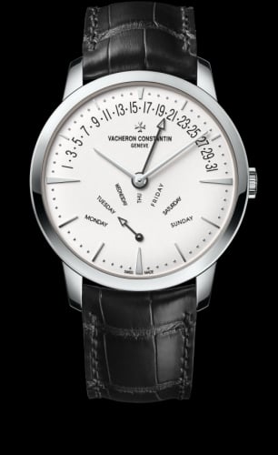 Vacheron Constantin Patrimony Retrograde Day-Date White Gold / Silver