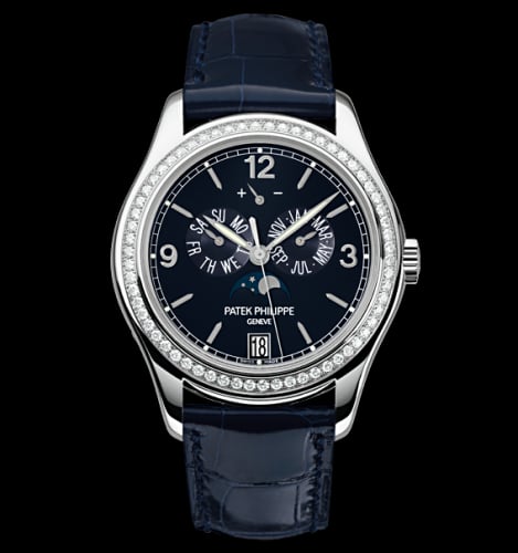Patek Philippe Annual Calendar 5147 White Gold / Navy Blue