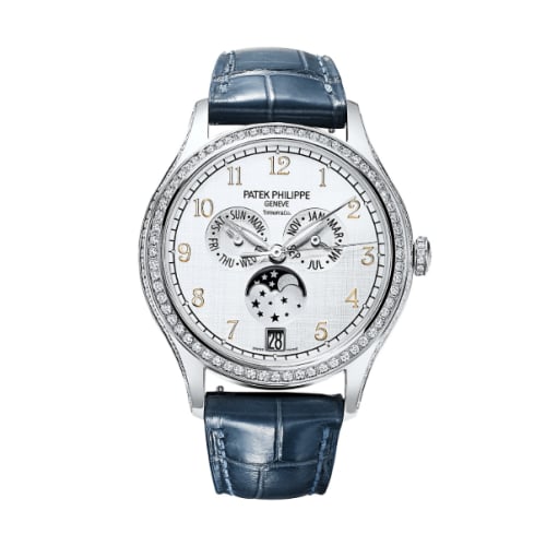 Patek Philippe Annual Calendar 4947 Tiffany White Gold / Silver