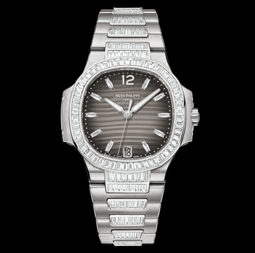 Patek Philippe Nautilus 7014 White Gold / Grey