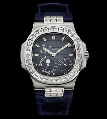 Patek Philippe Nautilus 5724 White Gold / Blue