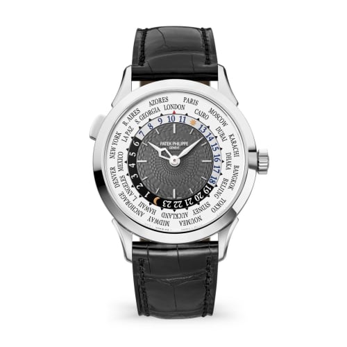 Patek Philippe World Time 5230 White Gold / Grey / Beijing