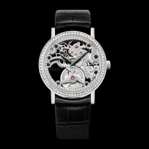 Piaget Altiplano Skeleton 34 White Gold Diamond