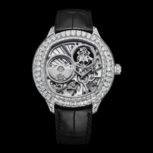 Piaget Emperador Coussin Tourbillon White Gold Diamond