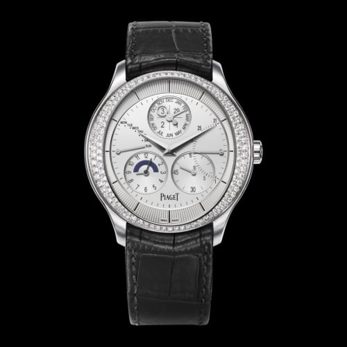 Piaget Gouverneur Perpetual Calendar White Gold Diamond