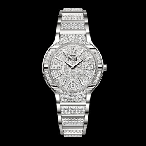 Piaget Polo 32 Quartz White Gold Full Diamond