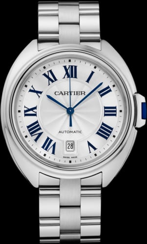 Cartier Clé de Cartier 40 White Gold / Silver / Bracelet