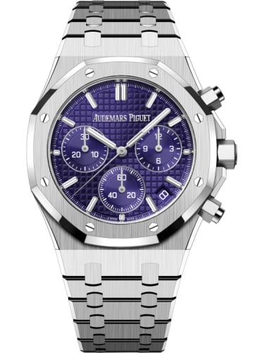 Audemars Piguet Royal Oak Chronograph 41 White Gold / Purple
