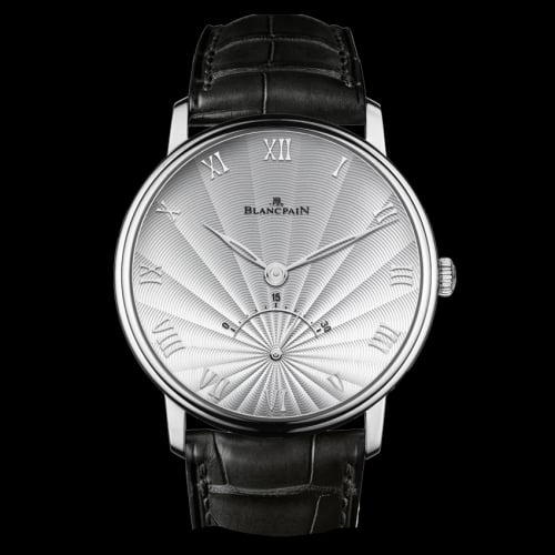Blancpain Villeret Ultraplate Seconde Rétrograde White Gold / Opalin Flinqué