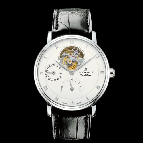 Blancpain Villeret Tourbillon 8 Jours White Gold / Opaline