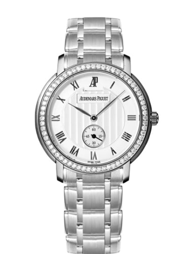 Audemars Piguet Jules Audemars Small Seconds White Gold / Diamond / Silver / Bracelet
