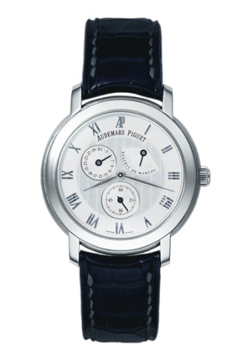 Audemars Piguet Jules Audemars Small Seconds &amp; Power Reserve White Gold / Silver