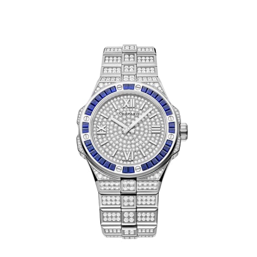 Chopard Alpine Eagle Frozen 41 White Gold - Sapphire