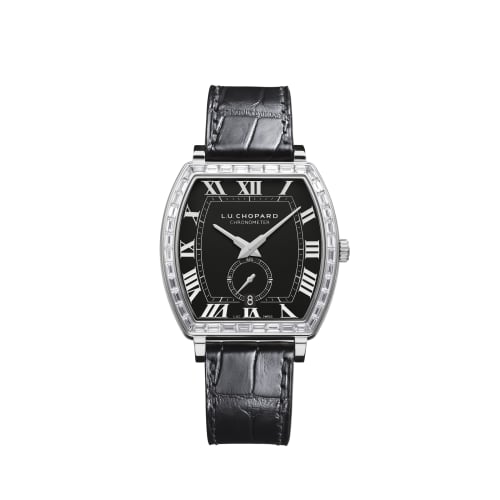 Chopard L.U.C. Heritage Grand Crux White Gold - Baguette / Black