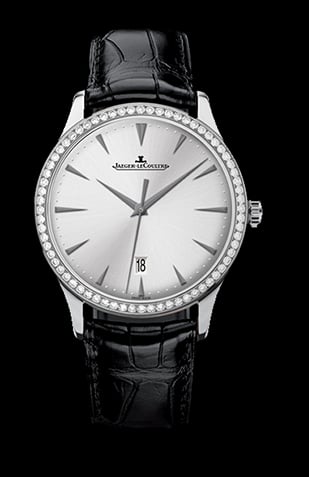 Jaeger-LeCoultre Master Ultra Thin Date White Gold Diamond