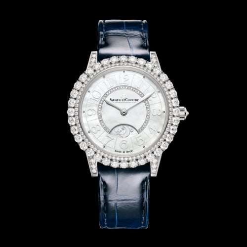 Jaeger-LeCoultre Rendez-Vous Dazzling Night &amp; Day White Gold / MOP / Alligator