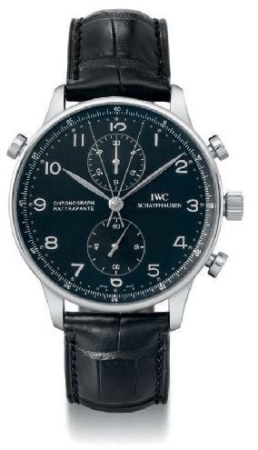 IWC Schaffhausen Portuguese Chrono-Rattrapante White Gold / Black