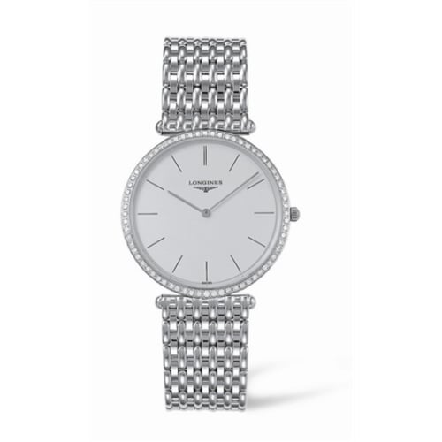 Longines La Grande Classique 33 Quartz White Gold Diamond