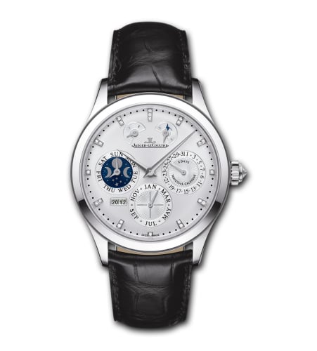 Jaeger-LeCoultre Master Eight Days Perpetual White Gold / Diamond Index