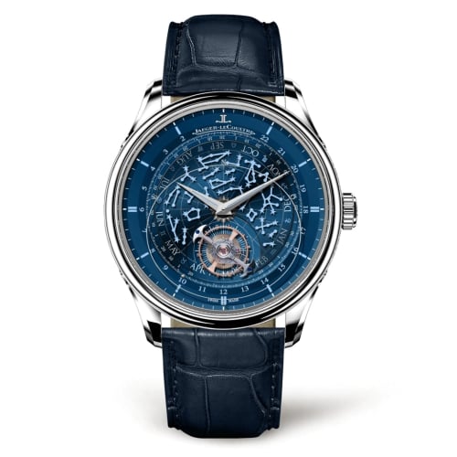 Jaeger-LeCoultre Master Grande Tradition Tourbillon Céleste White Gold / Blue
