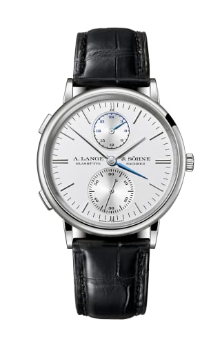 A. Lange & Söhne Saxonia Dual Time White Gold
