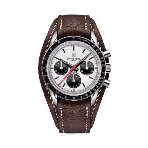 Universal Genève Universal Genève Tribute to Compax White Gold / White