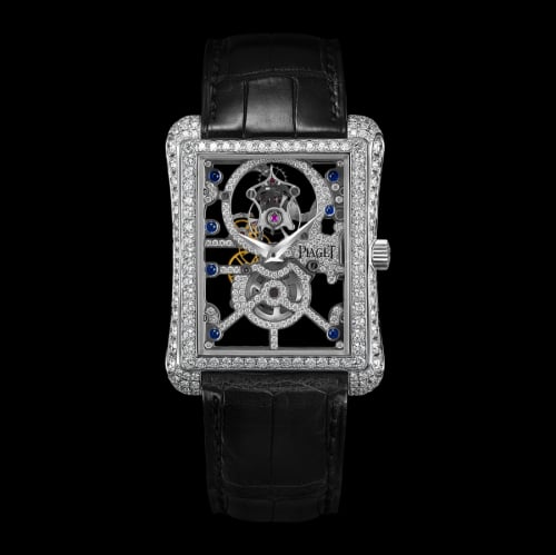 Piaget Emperador Tourbillon Skeleton White Gold Diamond