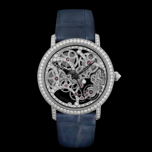 Blancpain Villeret Squelette 8 Jours White Gold / Diamond