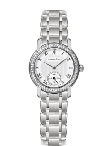 Audemars Piguet Jules Audemars Small Seconds White Gold / Diamond / Silver / Bracelet