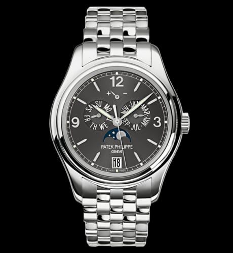 Patek Philippe Annual Calendar 5146 White Gold / Bracelet / Grey