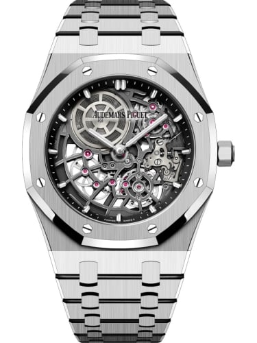 Audemars Piguet Royal Oak Extra-Thin Openworked White Gold
