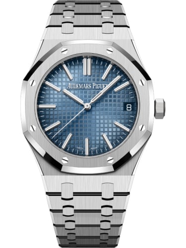 Audemars Piguet Royal Oak Selfwinding 41 White Gold / Smoked Blue